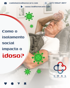 Como o isolamento social impacta o idoso?