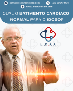 Qual o batimento cardíaco normal para o idoso?